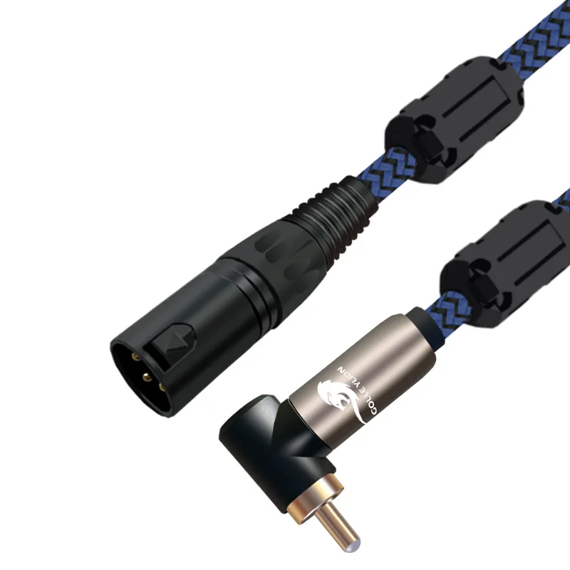 XLR male to RCA male Plug Audio Cable For Amplifier Mixer Console Microphone Home Theater Devices Cord 1m 2m 3m 5m
XLR male to RCA male Plug Audio Cable For Amplifier Mixer Console Microphone Home Theater Devices Cord 1m 2m 3m 5m