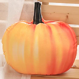 Pumpkin Имитация плюшевых овощей Тыква колокольчик перец чили Горькая тыква Полотенце Тыква огурец мягкие подушки в виде продуктов диванная подушка реквизит - Цвет: Pumpkin
