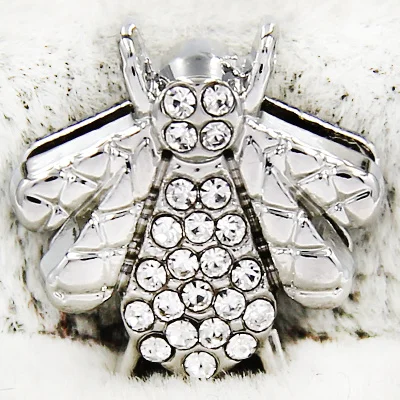 Insect Silver YUKAM ползунки ювелирные изделия кристалл семья солнце кактус Краб слон лошадь насекомое бабочка горка Шарм хранитель для изготовления сетчатого браслета - Окраска металла: Insect Silver