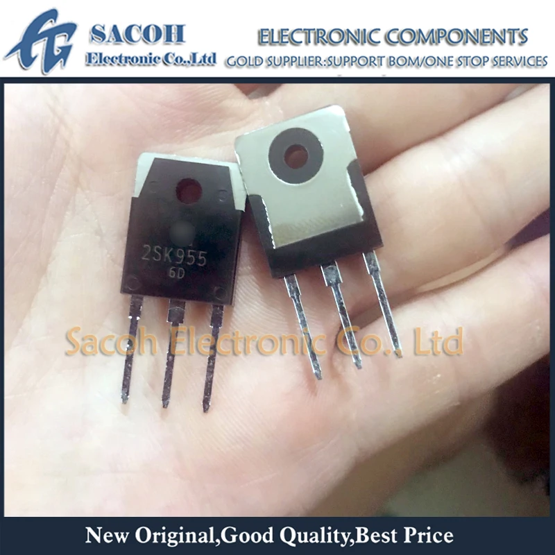 

New Original 10Pcs 2SK955 2SK954 2SK953 TO-3P 5A 800V N-CHANNEL SILICON POWER MOS-FET