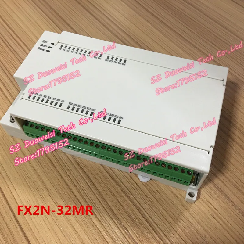 PLC промышленная плата управления FX1N FX2N 32MR 4AD 2DA прямая загрузка с аналоговым FX1N32MR