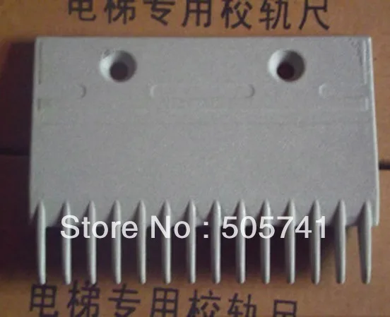 

Алюминиевый гребень Эскалатора, черный, 14 зубьев, запасные части эскалатора