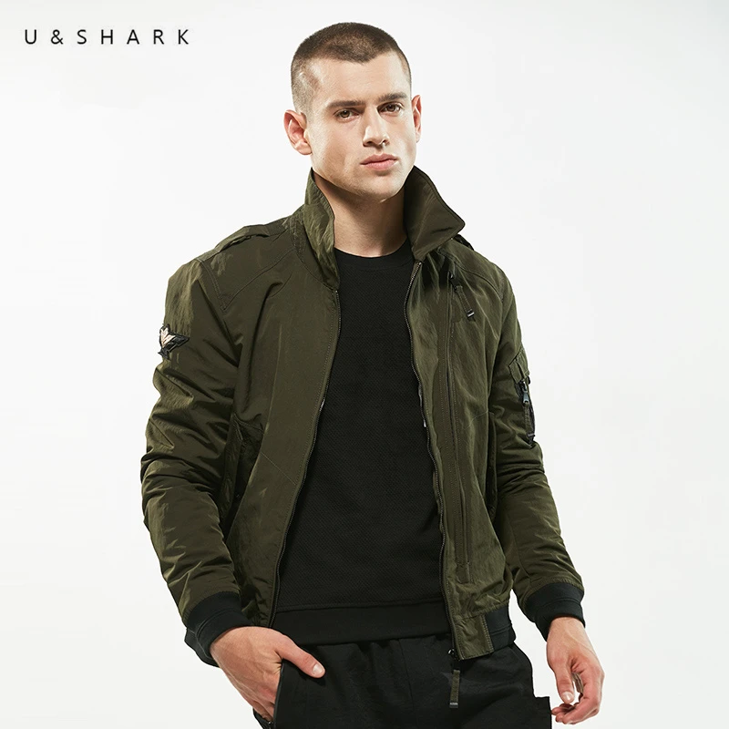 U &amp SHARK/Новая Осенняя военная куртка Мужская брендовая одежда тактическая