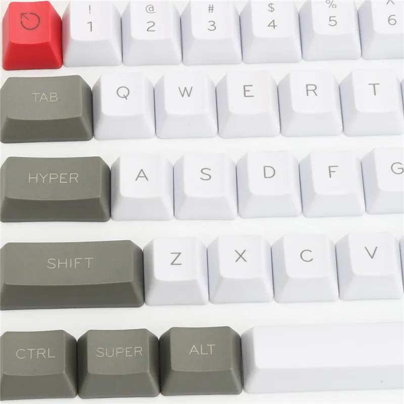 Keycap 61 ANSI Keyset OEM файл толстый pbt набор клавишных колпачков для механической игровой клавиатуры Офисная Клавиатура