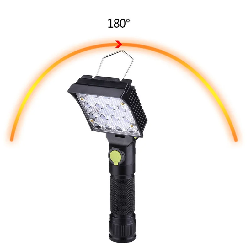 Светодиодный тент лампа USB Перезаряжаемый Тактический Рабочий СВЕТОДИОДНЫЙ