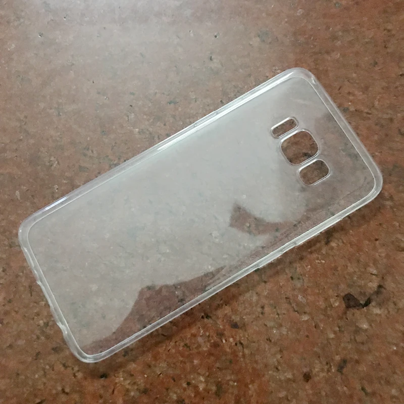 Clear Мягкий чехол для телефона для samsung Galaxy Note 4 5 8 9 Kawaii Фокс Силиконовая задняя крышка для samsung Galaxy S8 S9 плюс S5 S6 S7 край чехол - Цвет: Clear