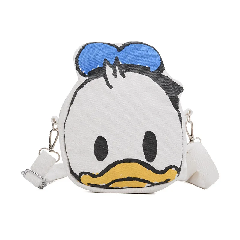 Donald Duck Детский рюкзак disney с героями мультфильмов Минни Дональд Дак, детская милая сумка принцессы на плечо, мини-сумка для девочек, детские сумки для детей - Цвет: Donald Duck