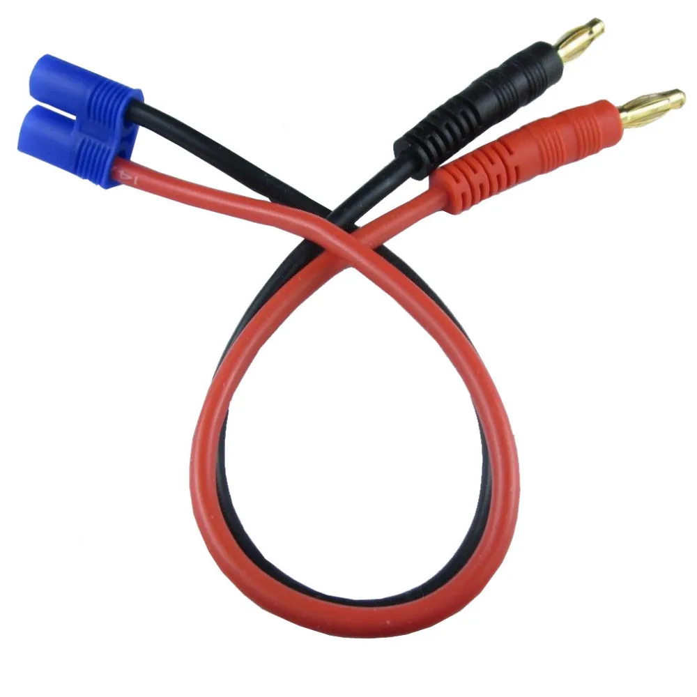 4 мм 18AWG разъем типа банан EC2 адаптер зарядный кабель для Hubsan X4 H501S запасные части |