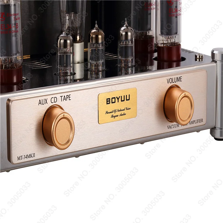 MT34 EL34 6CA7 Tube Amplifier Pull Push Stereo Tube Valve Amplifier 35Wx2 Ultra Linear Operation,CLC Choke Power Filtering
