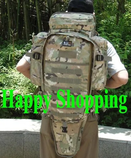 911 Molle combination shiralee multifunctional mountaineering bag travel backpack CP multicam | Багаж и сумки