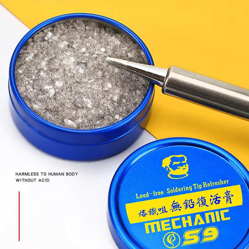 Паяльное жало серии Mechanic S3/S6S/S9 бессвинцовое очищающая паста для сварочного сопла
