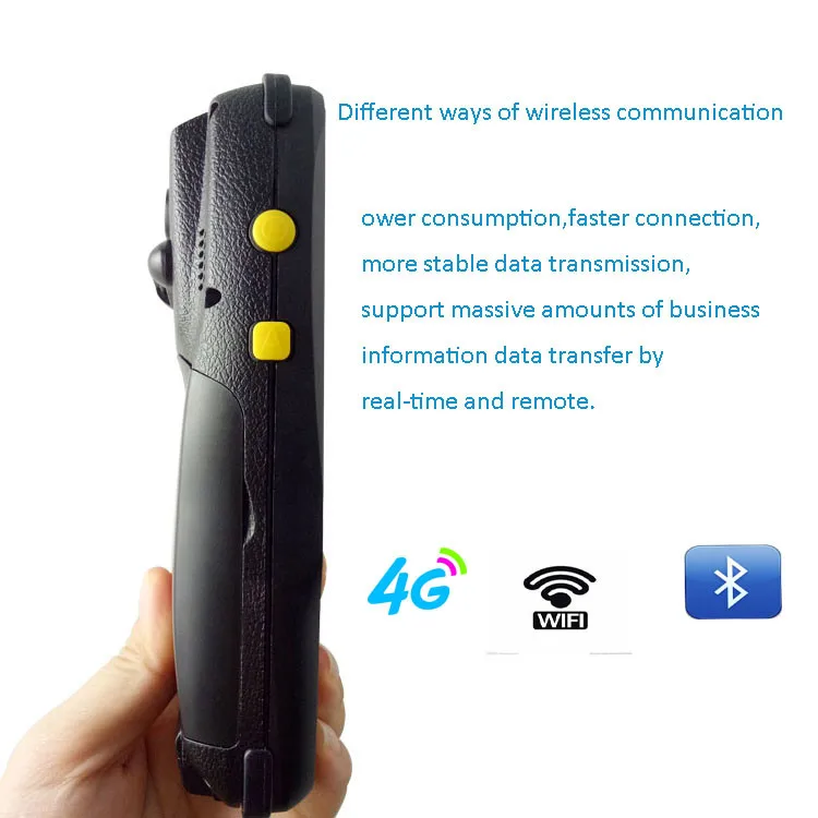 4G LTE беспроводной ручной Android 5 1 1D CCD сканер штрих кода промышленный PDA с 4 0 дюймовым