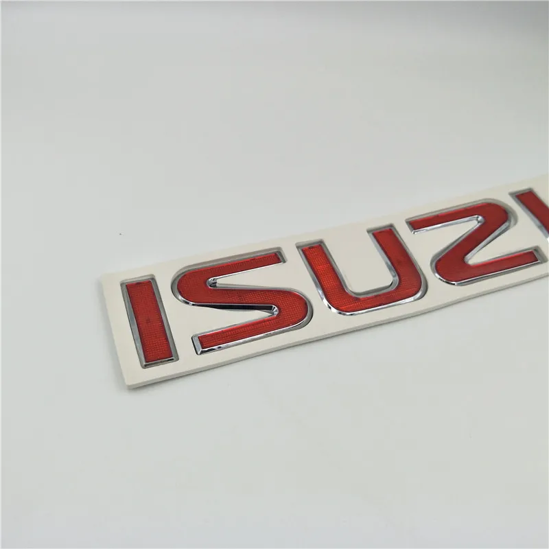 Детали для Isuzu 3D Trucks автомобильный логотип задние буквы значок эмблема