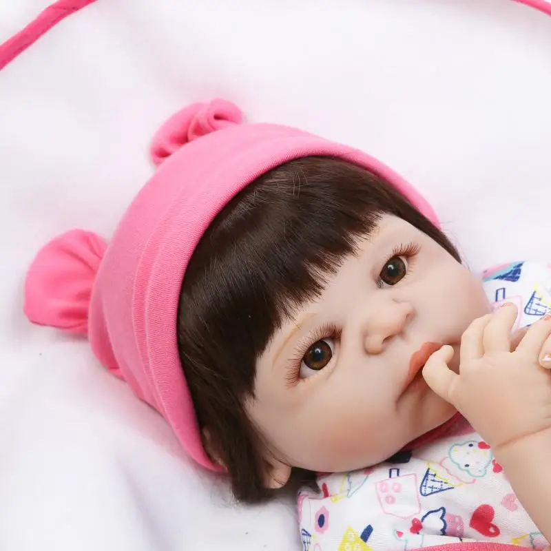NPK новый дизайн 22 ''Reborn Baby игрушки куклы реалистичные полный винил младенцев