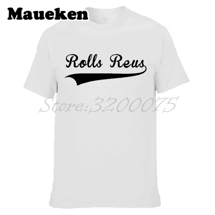 Мужская футболка MVP Marco Reus #11 футболки с коротким рукавом Borussia 100% хлопок Дортмунд