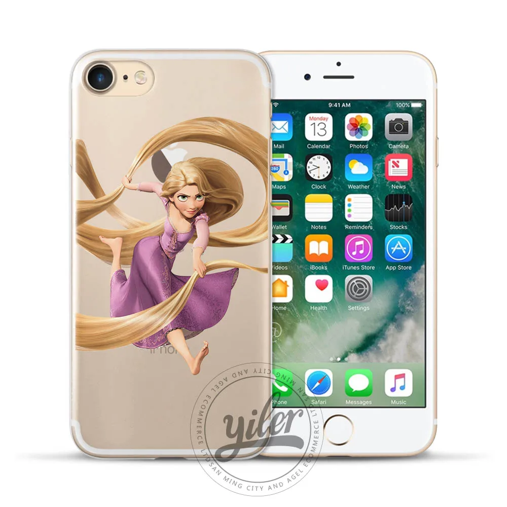 05 Милый чехол принцессы для iPhone XR, чехол для iPhone 7, 5, 5S, SE, 6 S, 6 S, 7, 8 Plus, X, xS, чехол для iPhone 11 Pro, XS Max, чехол - Цвет: 05