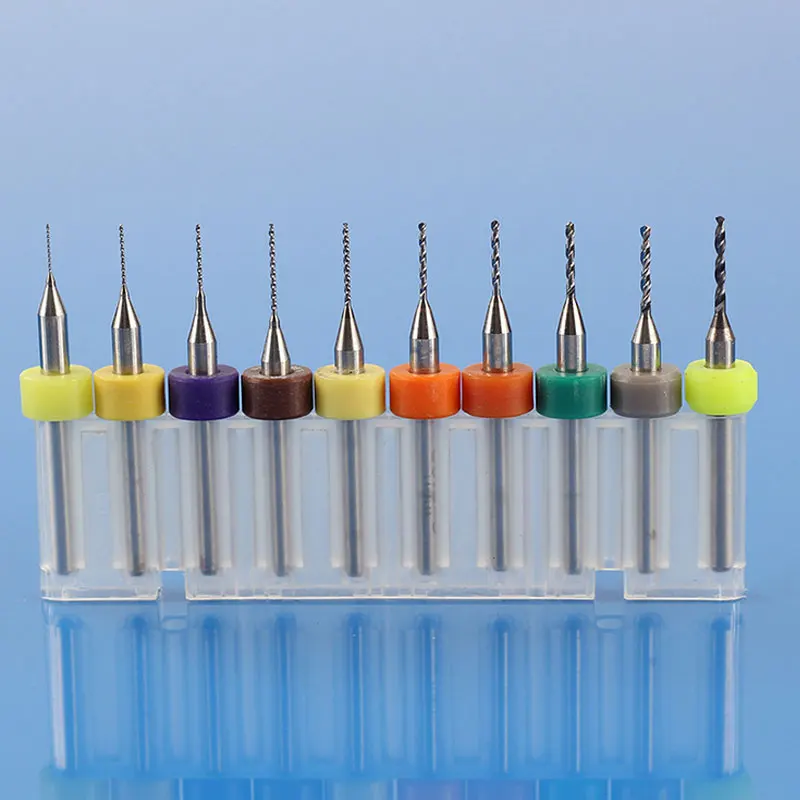 10 шт./компл. печатная плата из твердого сплава Карбид Микро сверла насадка для