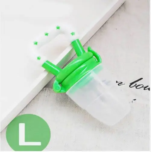 Pacifier Green L Пищевая добавка для новорожденных, питатель для укуса, сока для младенцев, Nimbler, соска для фруктов, портативная бутылочка для кормления детей, фрукты, овощи, музыка Pac - Цвет: Pacifier Green L