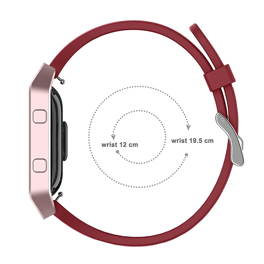 Силиконовый тонкий ремешок для TPU аксессуары браслет на запястье для Fitbit Blaze спортивные часы Для женщин Для мужчин небольшой/большого размера для Fitbit Blaze ремень