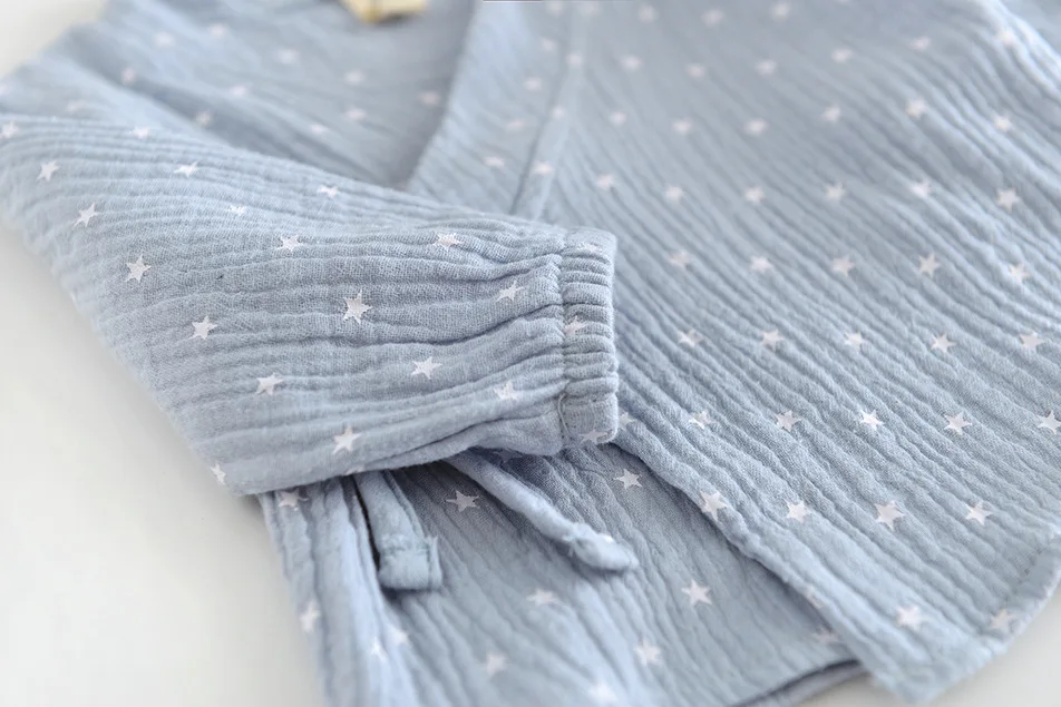 2 шт. детский хлопковый комплект одежды в горошек с принтом звезд | Детская одежда