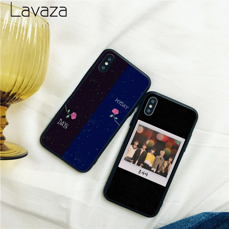 Мужской мягкий силиконовый чехол Lavaza DAY6 для Apple iPhone 6 6S 7 8 Plus 5 SE X XS 11 Pro MAX XR |