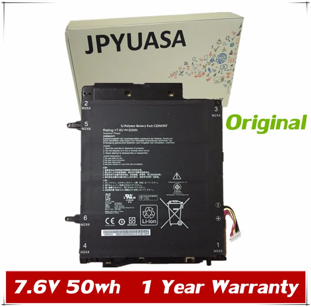 Оригинальный аккумулятор для ноутбука 7XINbox 7,6 В 50 Вт/ч C22N1307 для планшета ASUS Transformer Book T300LA T300LA-BB31T