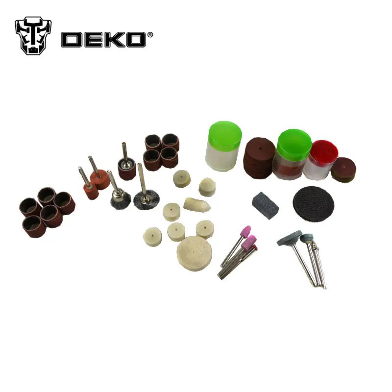 DEKO DIY Электрический мини шлифовальный станок аксессуары 105 шт. набор для шлифовки полировки резки бурения