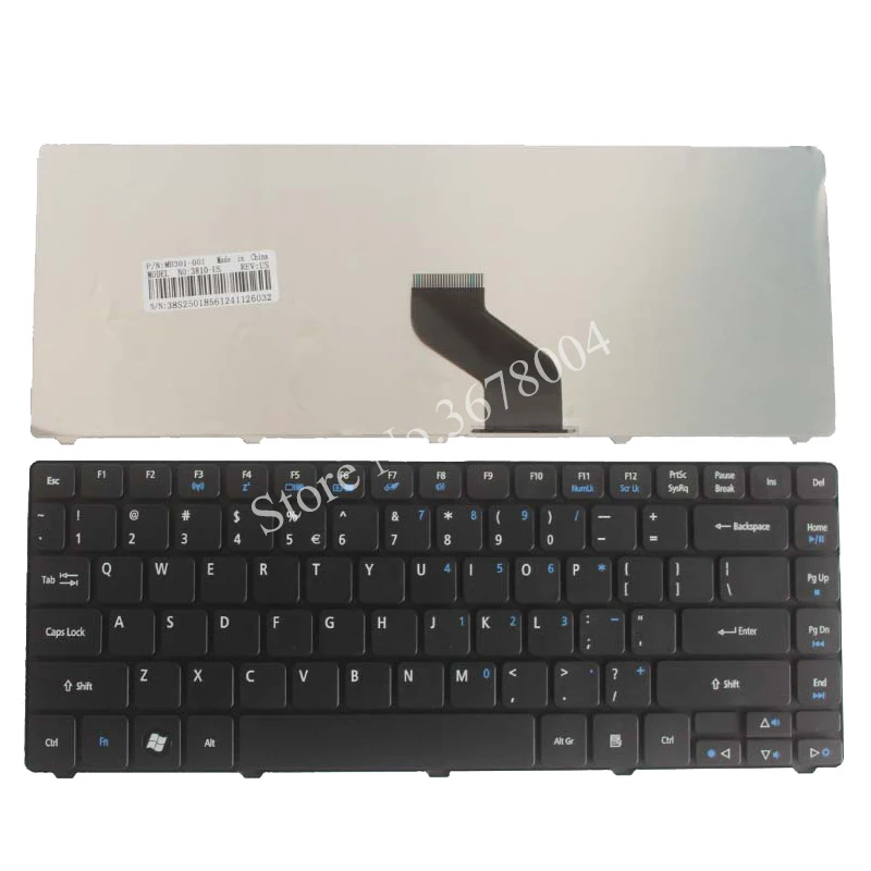 Для Acer Aspire 4540 4540G 4551 4551G 3811 3811T 3811TG 3811TZ AEZQZR00010 AEZQZR00110 AEZQZR01010 US клавиатура ноутбука