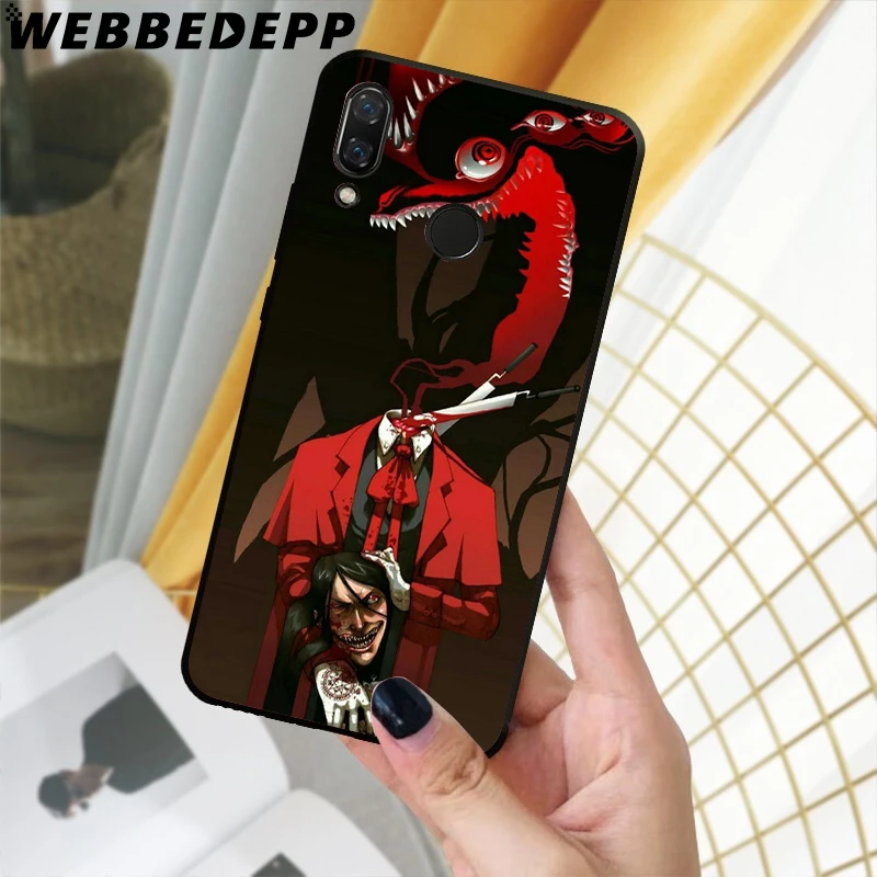 WEBBEDEPP аниме Хеллсинг Алукард Мягкий ТПУ чехол для Xiaomi Redmi GO Note 4 4X5 6 pro 5A Prime 7