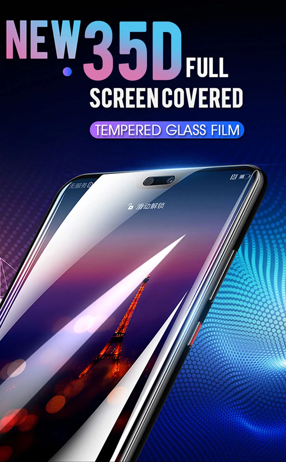 35D Защитное стекло для huawei P20 Lite Pro P30 P10 Lite закаленное стекло для huawei Honor 9 Lite 10 V10 Защитная пленка для экрана