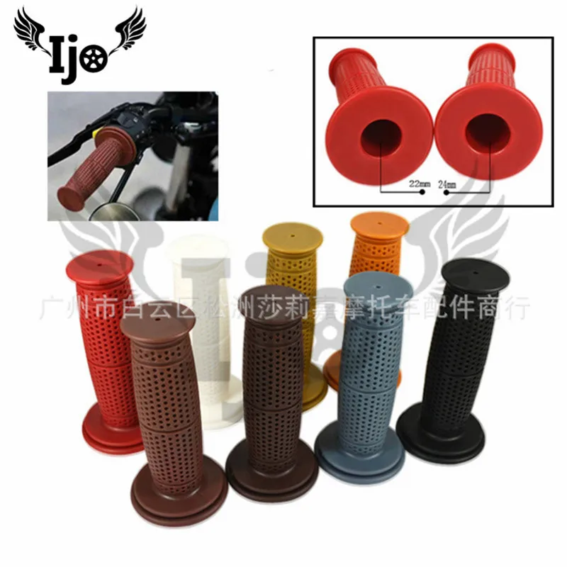 Резиновый руль для мотоцикла Мото Аксессуары мини Байк рукоятка moto ЧАСТИ ATV