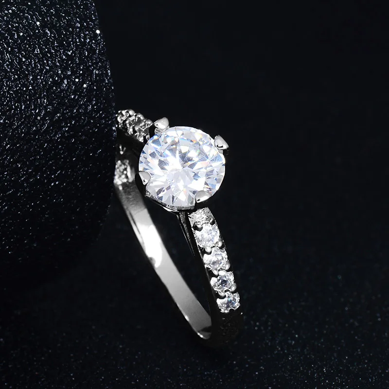 H: HYDE элегантные стильные кольца золотого цвета Блестящий привлекательный фианит