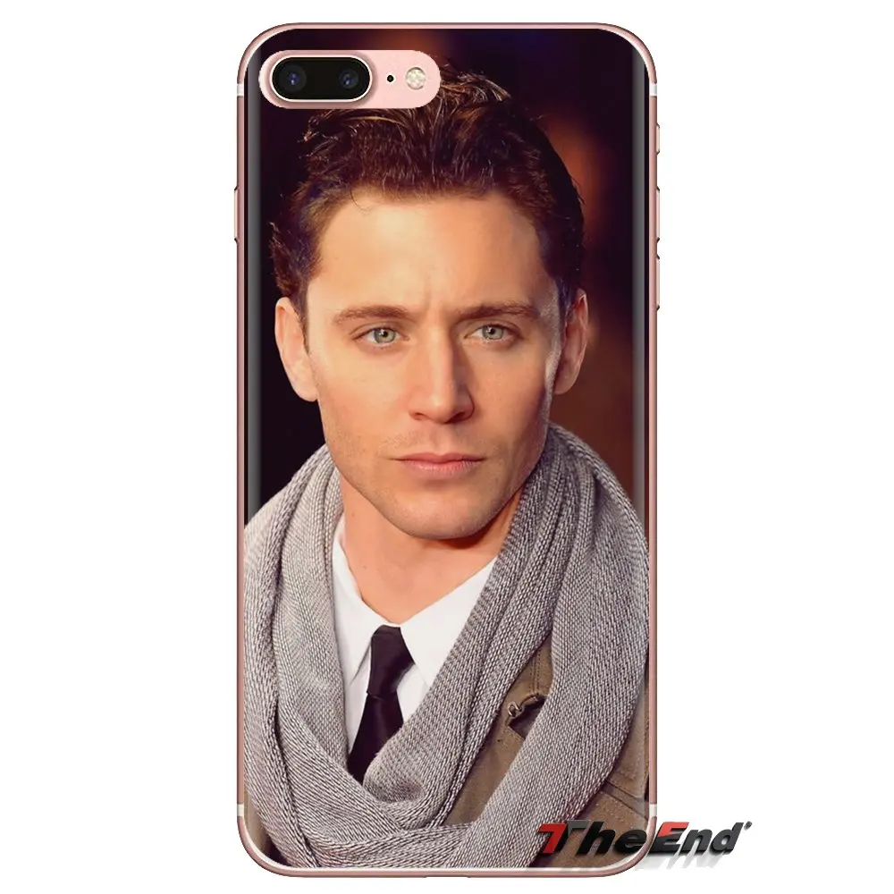 For Samsung Galaxy S3 S4 S5 Mini S6 S7 Edge S8 S9 S10 Plus Note 3 4 5 8 9 Transparent Soft Shell Covers Tom Hiddleston |