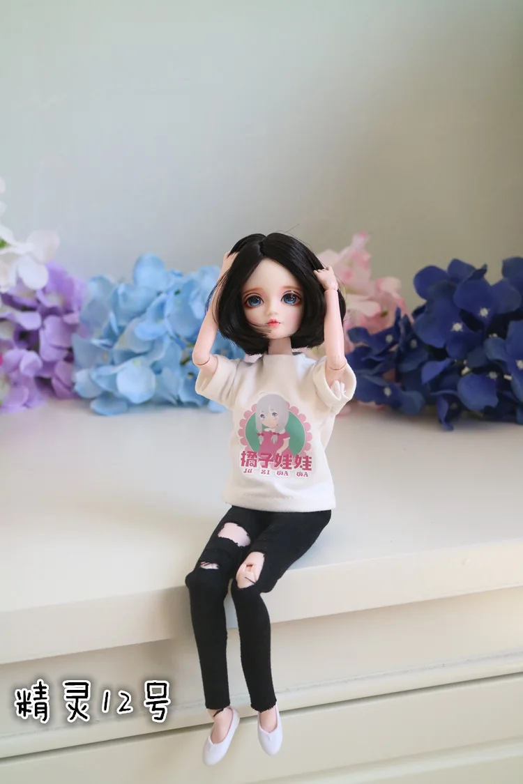 Шарнирная кукла Blyth 1/6 с макияжем включая волосы окрашенные глаза одежду для