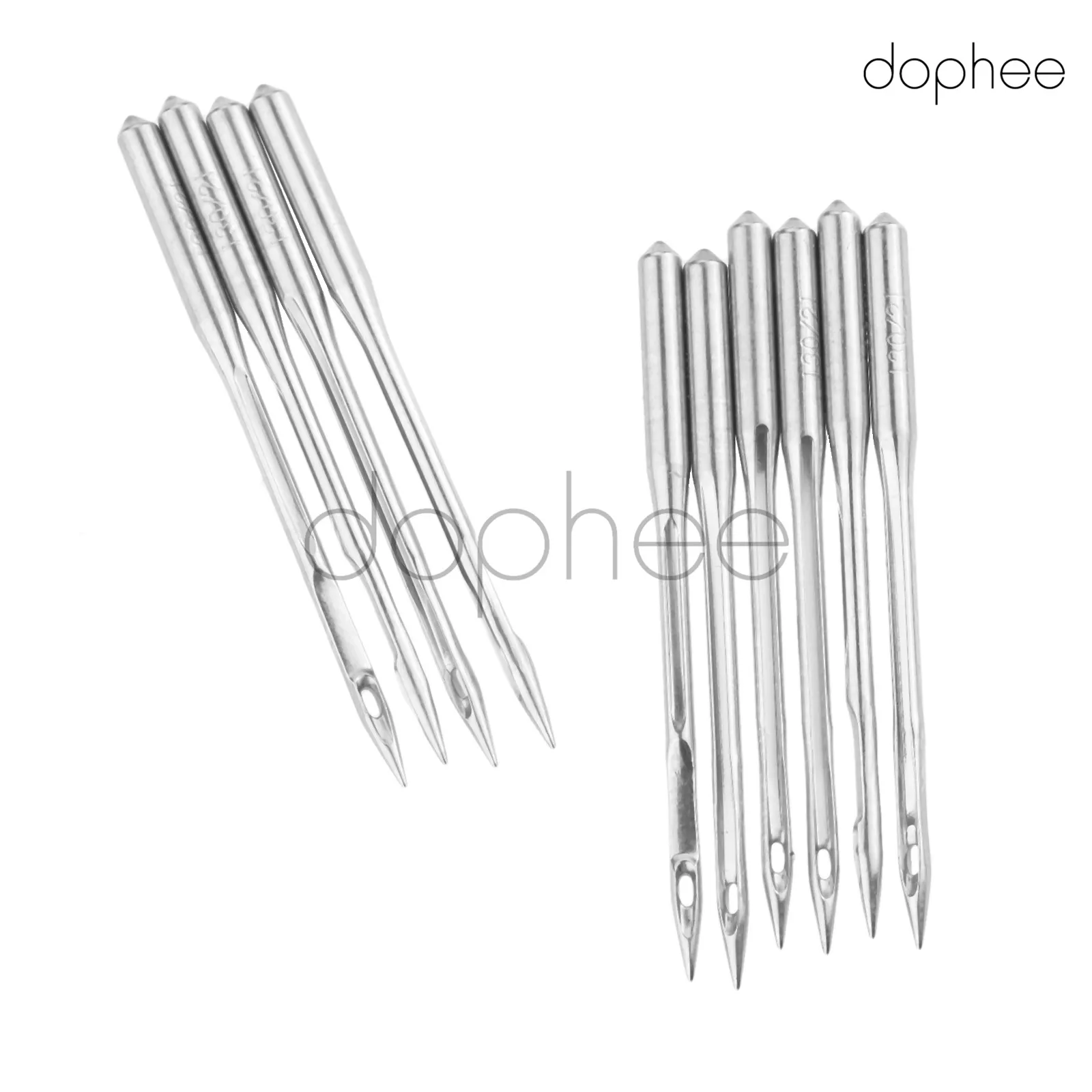 Dophee 50 шт. DC* 1 промышленные домашние оверлок Швейные иглы для швейной машины для JUKI Brother PEGASUS швейные машины - Цвет: 21  by 130