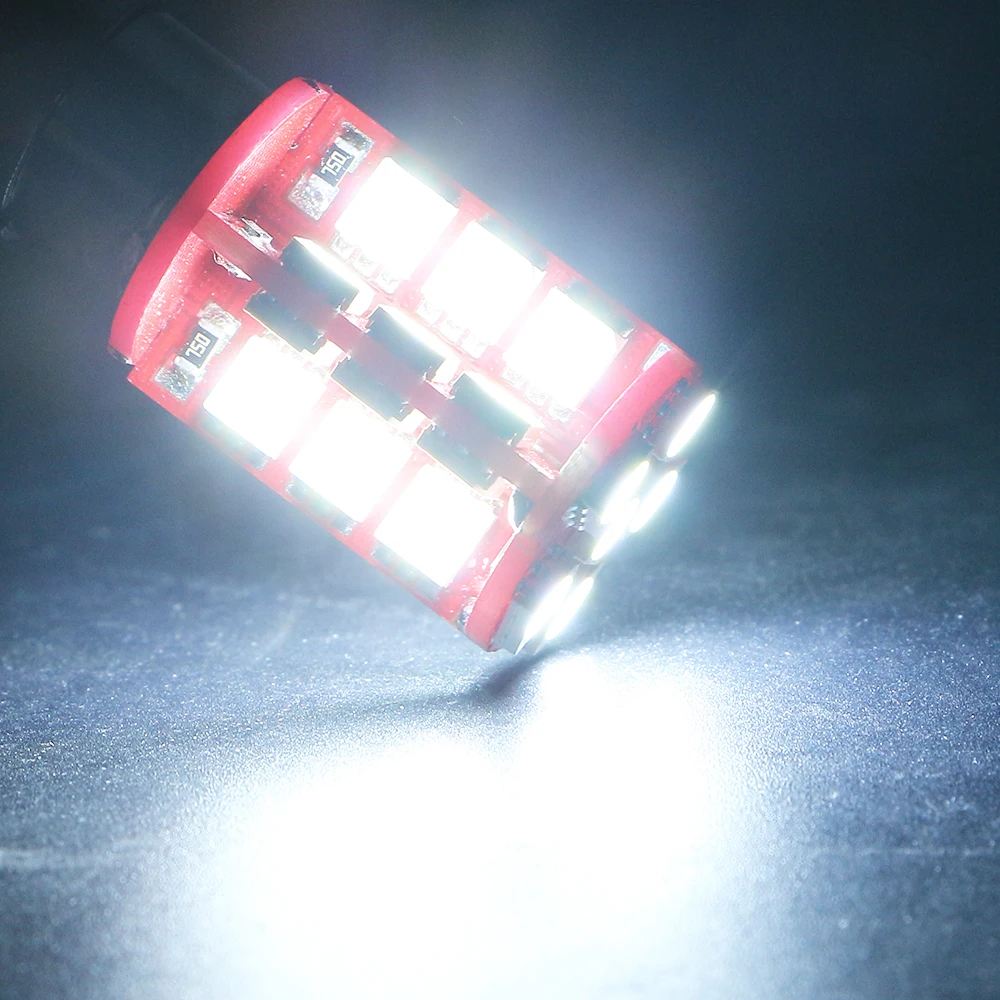 30 шт. 1156 BA15S P21W 1157 BAY15D P21/5 Вт 5050 SMD CAN Bus светодиодный сменный фонарь задние