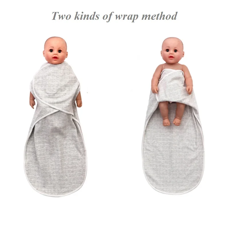 

Four Seasons Newborn Sleeping Bag Baby Kids Swaddle Wrap Blanket Towel For 0-6 Months Baby Sleep 88*35*76cm Cotton Sleepsack 1PC