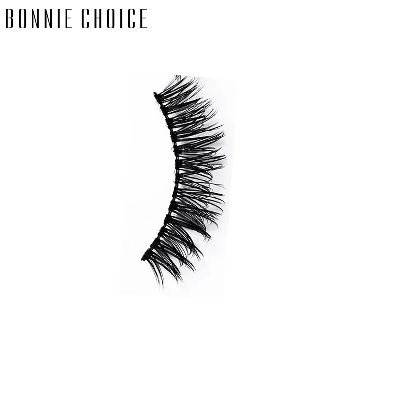 BONNIE CHOICE 3 пары накладных норковых ресниц натуральные густые длинные ресницы
