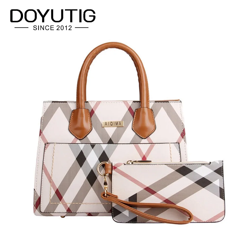 Европейский Дизайн Для женщин кожаная сумка ПВХ модные полосатые Форма леди