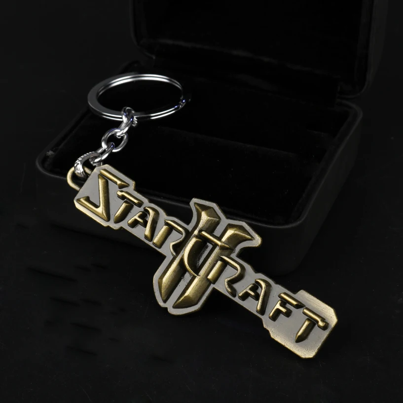 Брелок Starcraft с надписью и логотипом металлическая цепочка для ключей ювелирный
