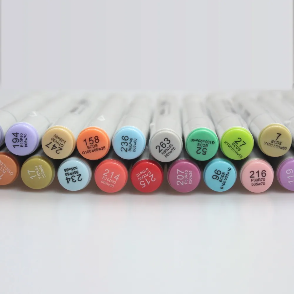 Двусторонние фломастеры на спиртовой основе 160 цветов|alcohol based|marker alcoholbrush pen |