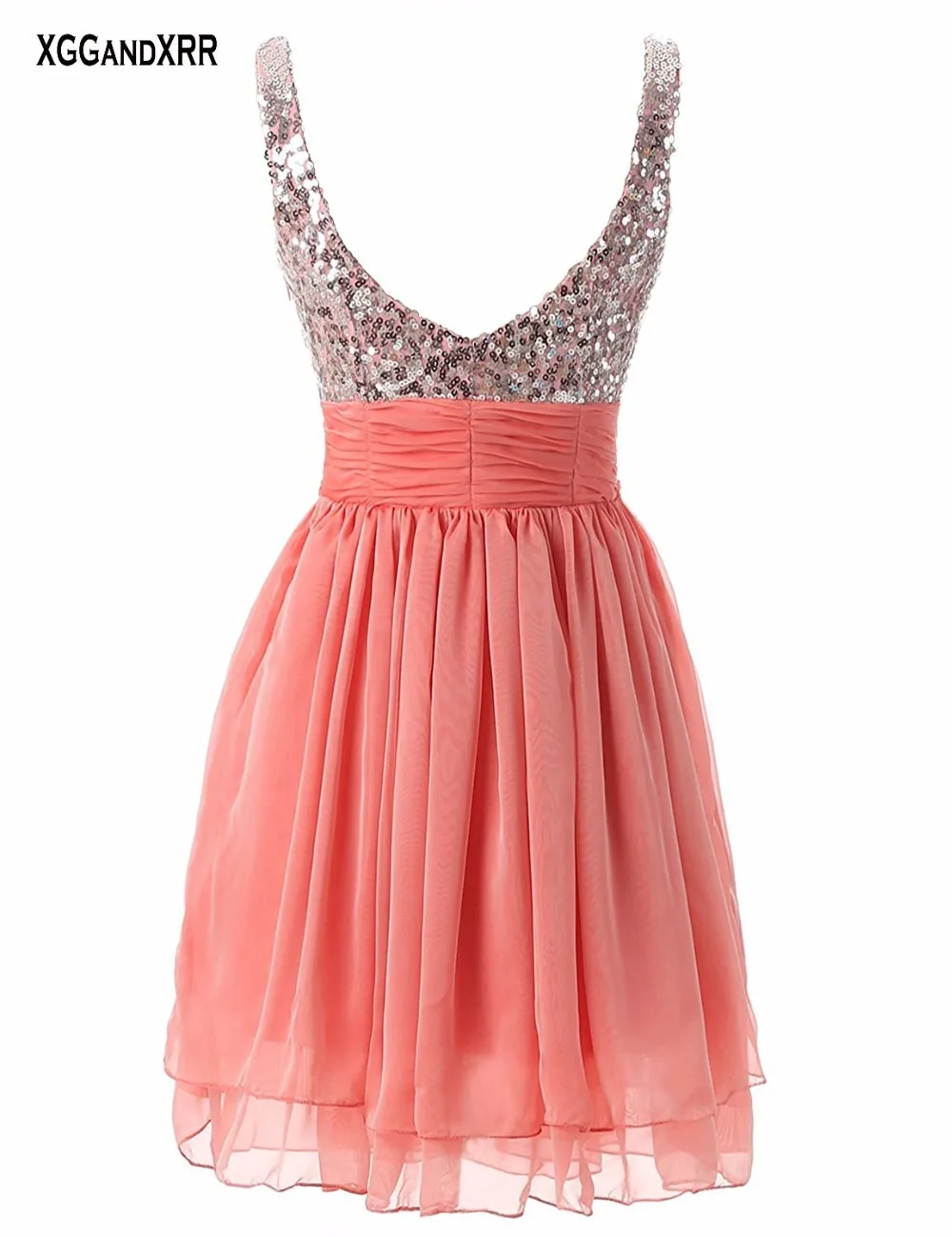 ТРАПЕЦИЕВИДНОЕ короткое платье для выпускного вечера 2019 Сексуальные вечерние