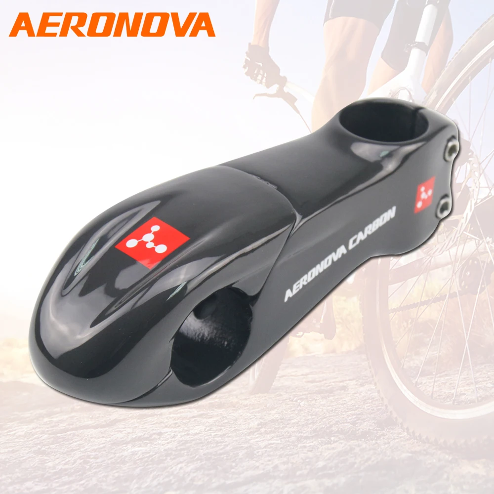 AERONOVA Carbon Fiber MTB Stem 10 Degree Bike UD Glossy/Matte Road/Mountain Bicycle 31.8*90/100/110mm |