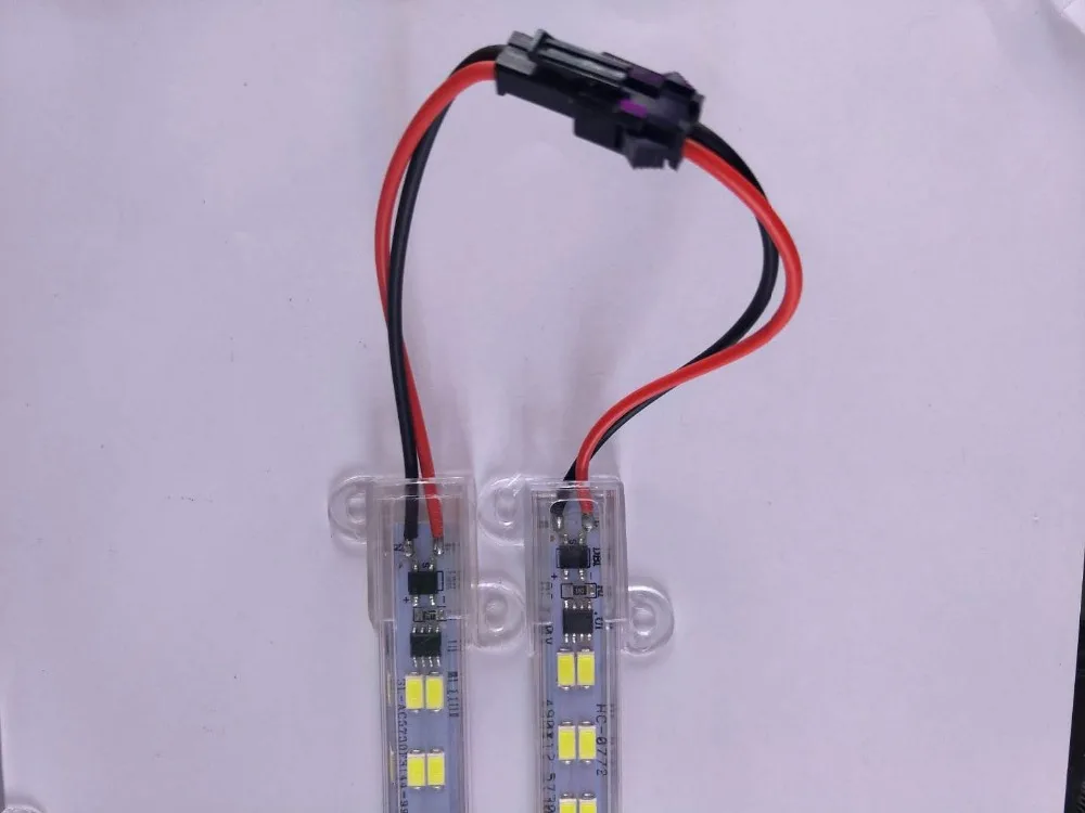 220Vac 5630SMD 50 см 36/72 светодиода 7 Вт Теплый Холодный белый затемняемый яркий