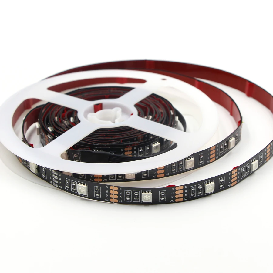 RGB USB Светодиодные ленты свет затемнения лента 5050 rgb светодиодный светильник HD ТВ