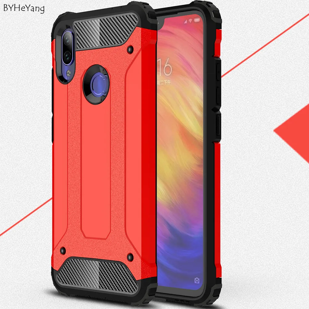 Для Xiaomi Redmi Note 7 чехол Гибридный Броня робот двухслойный защитный для Note7 Funda Pro |