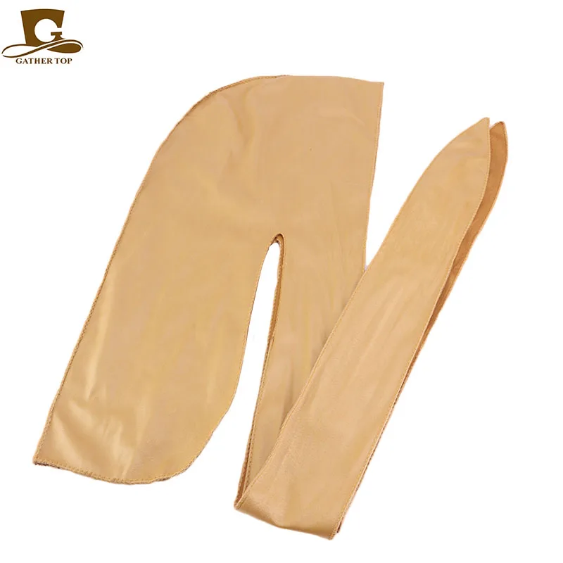 Новый Для мужчин кожаные Durags банданы DuRag головная повязка в виде чалмы волны