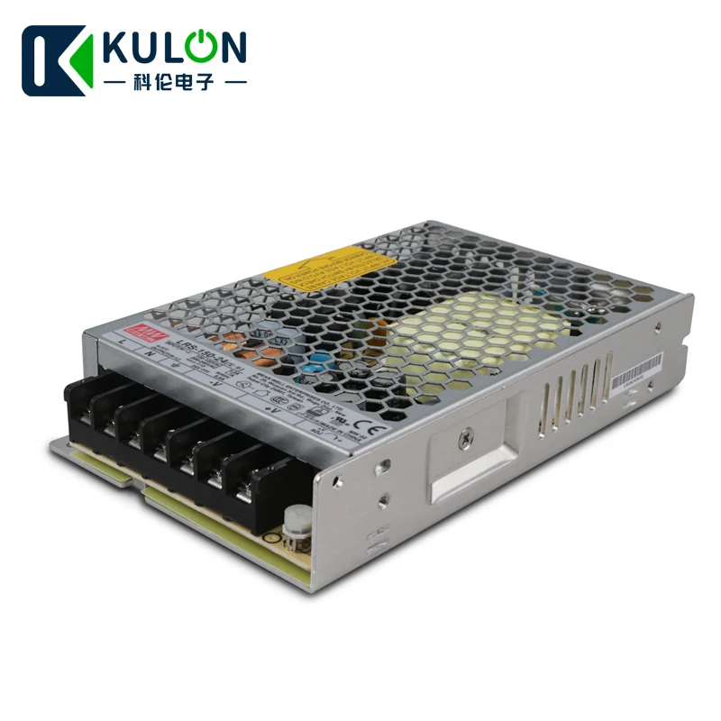 Фабрика Meanwell LRS-150-24 преобразователь переменного тока в постоянный 24v источника