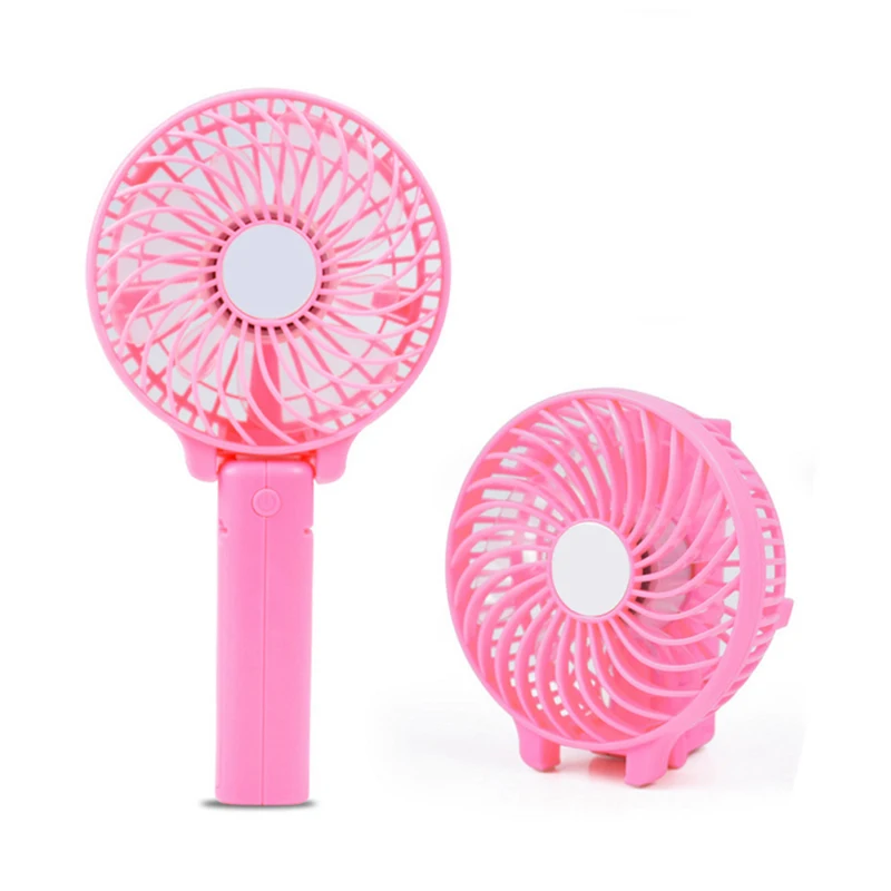 

Mini Portable Handheld Ventilator Fan Air Cooler USB Rechargeable Desktop/Table Cooling Fan With Night Light Use For Outdoor