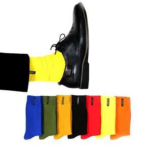 Носки мужские хлопковые однотонные, удобные повседневные, дезодорирующие, модные недельные, карамельные цвета, 7 пар